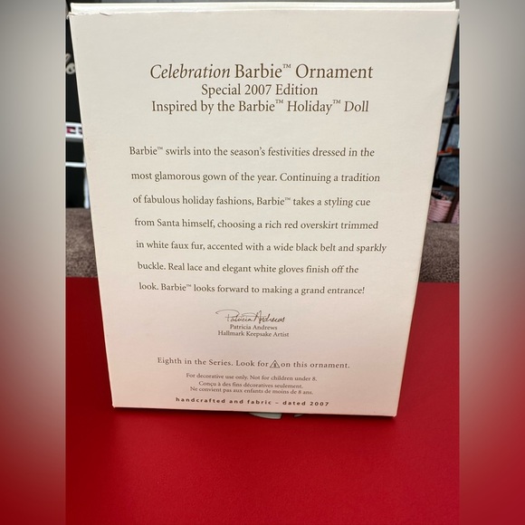 Hallmark Keepsake Celebration Barbie‎ Special 2007 Edition - Picture 2 of 2